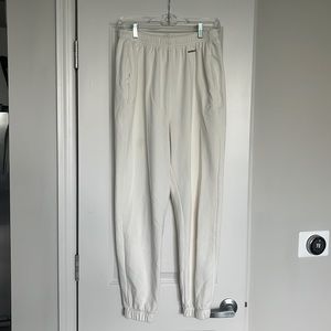 Gymshark Whitney Simmons joggers cream
